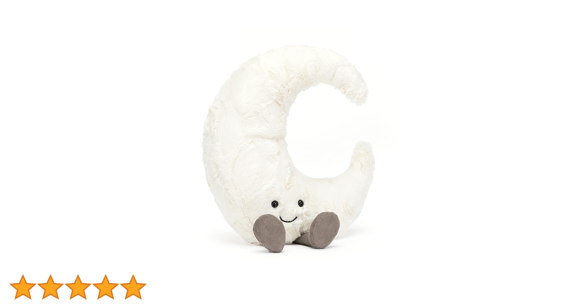 Amazon.co.jp: Jellycat Amuseables 月のぬいぐるみ Mサイズ